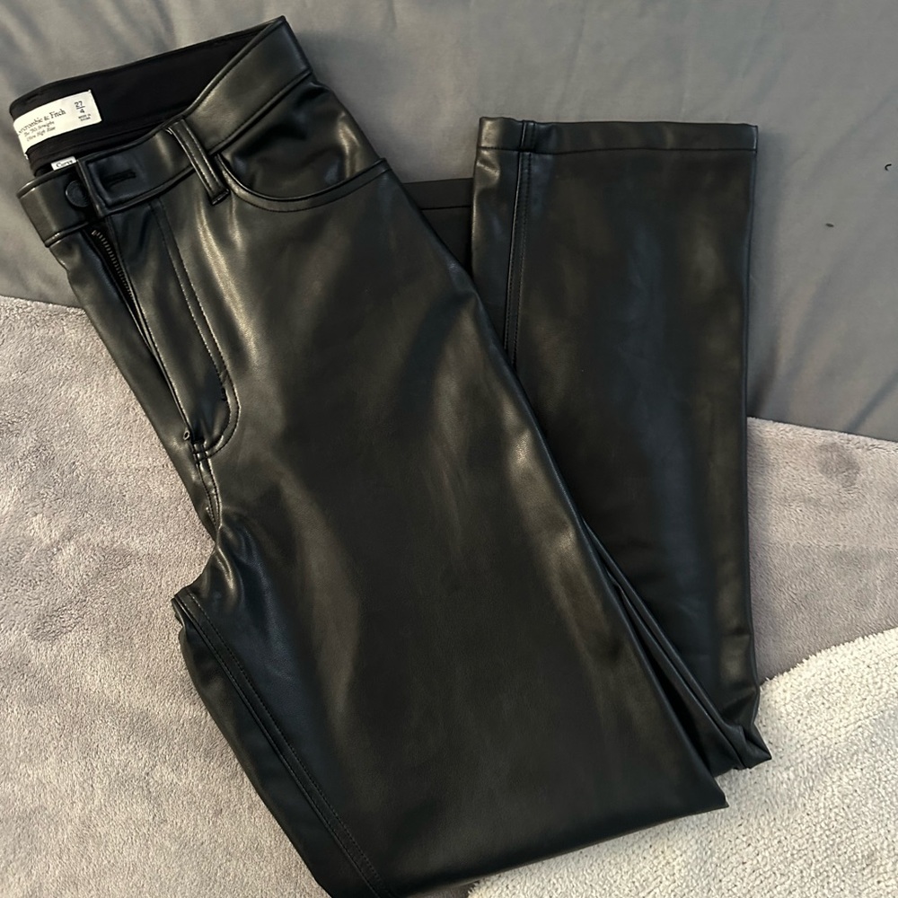 Abercrombie Leather Pants